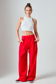 GREY LAB - Cropped Racerback Tank - CAMI TOPS & TANK available at Objectrare