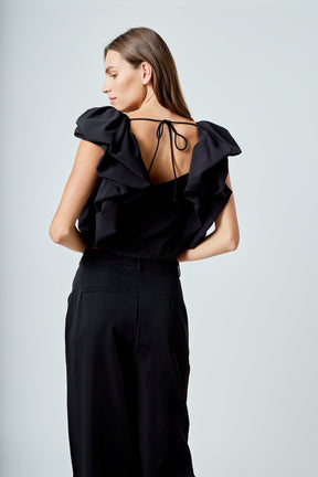 ENDLESS ROSE - Voluminous Tube Top - TOPS available at Objectrare