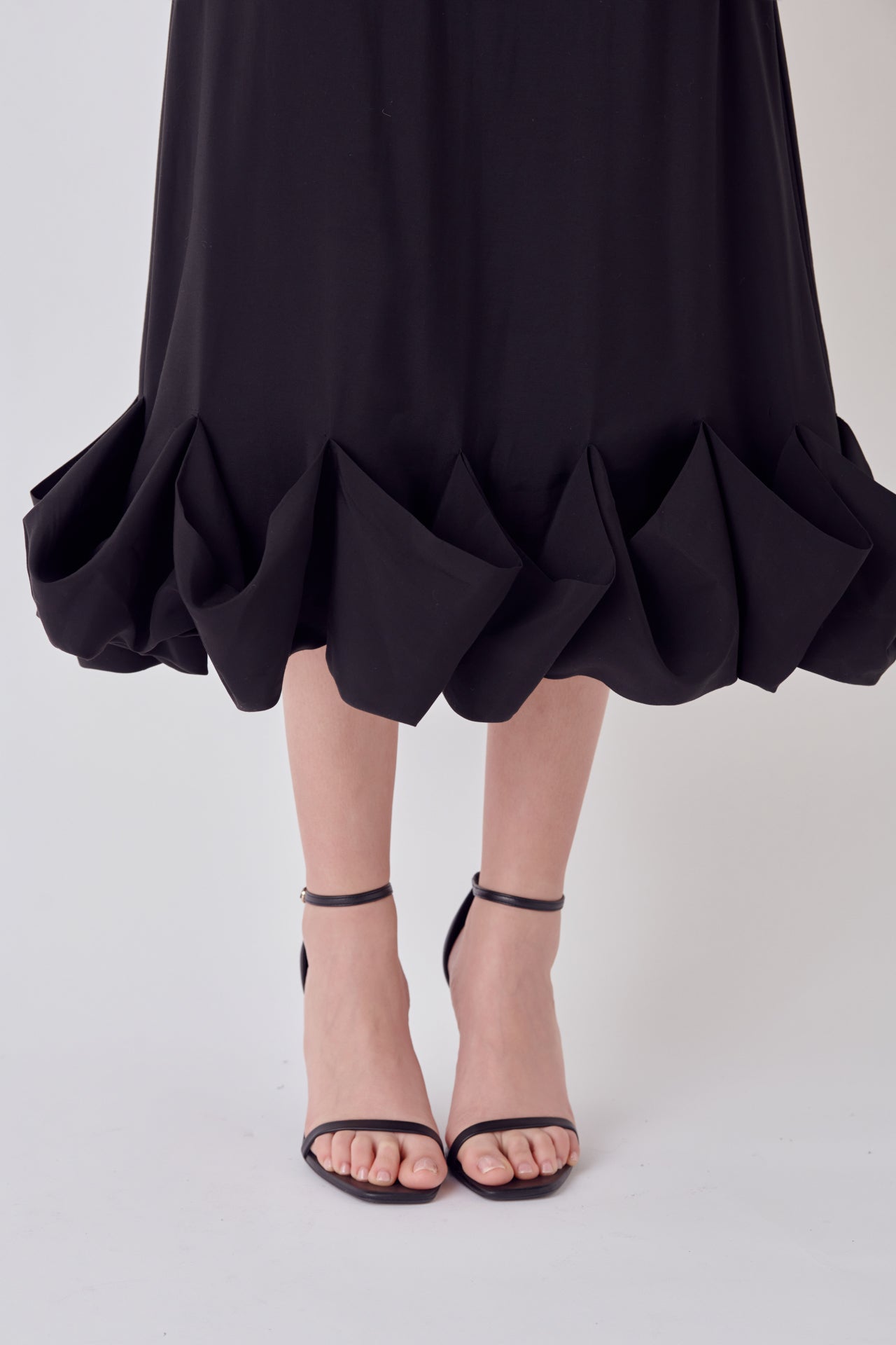 ENDLESS ROSE - Voluminous Cami Midi Dress - DRESSES available at Objectrare