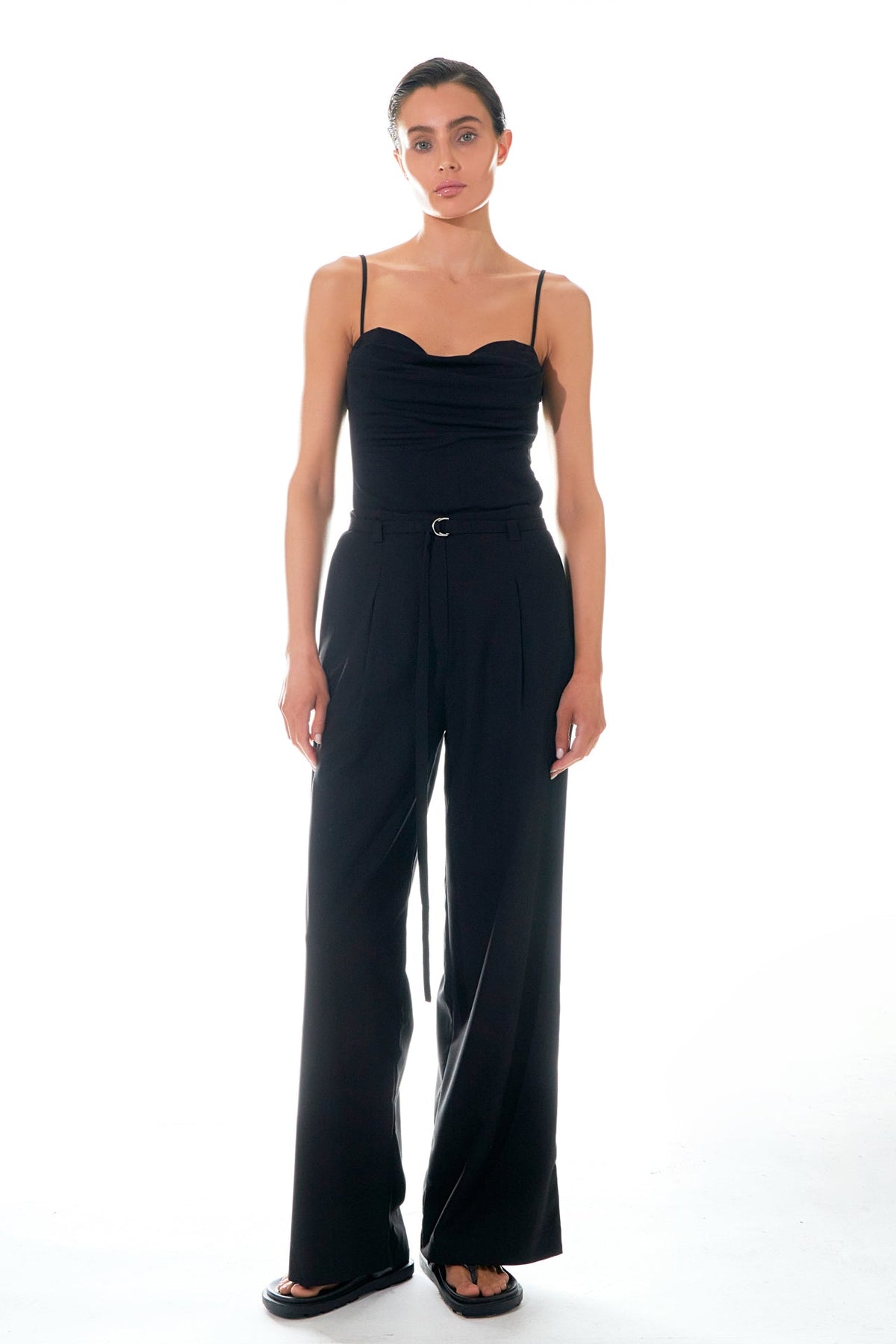 GREY LAB - Bust Draped Bodysuit - BODYSUIT available at Objectrare