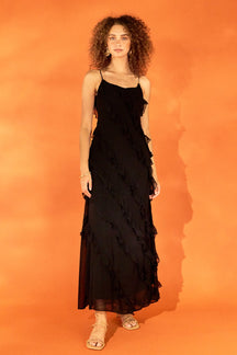 ENDLESS ROSE - Slip Ruffled Dress - DRESSES available at Objectrare
