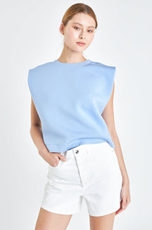 GREY LAB - Grey Lab - Soft Basic Top - TOPS available at Objectrare