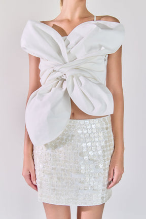 ENDLESS ROSE - Floral Twist Cropped Top - TOPS available at Objectrare