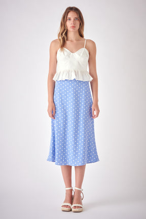 FREE THE ROSES - Basic Midi Skirt - SKIRTS available at Objectrare