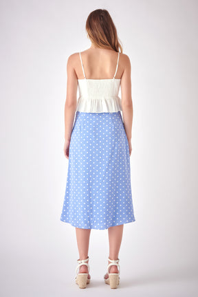 FREE THE ROSES - Basic Midi Skirt - SKIRTS available at Objectrare