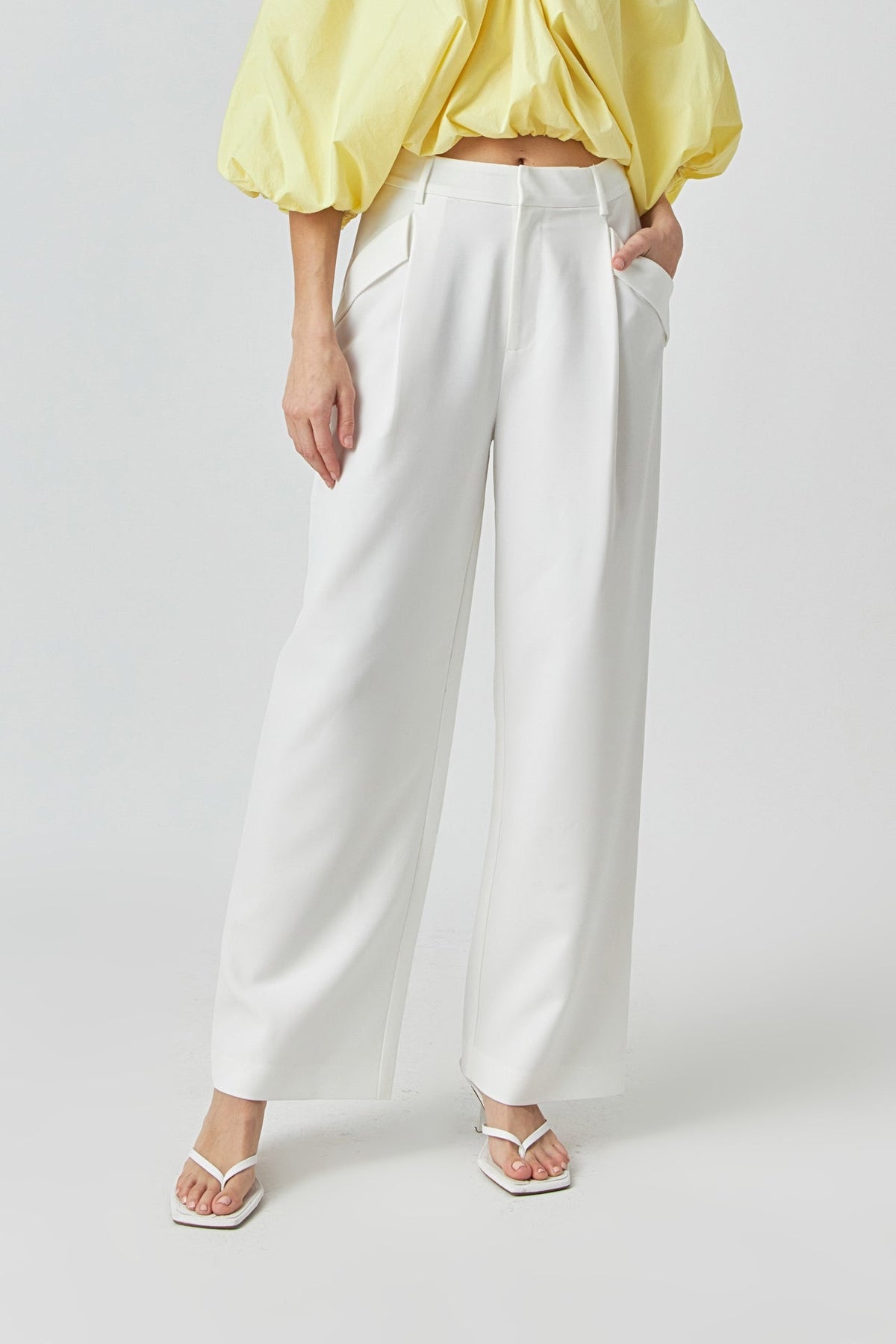 ENDLESS ROSE - Endless Rose - Low Rise Pocket Trousers - PANTS available at Objectrare