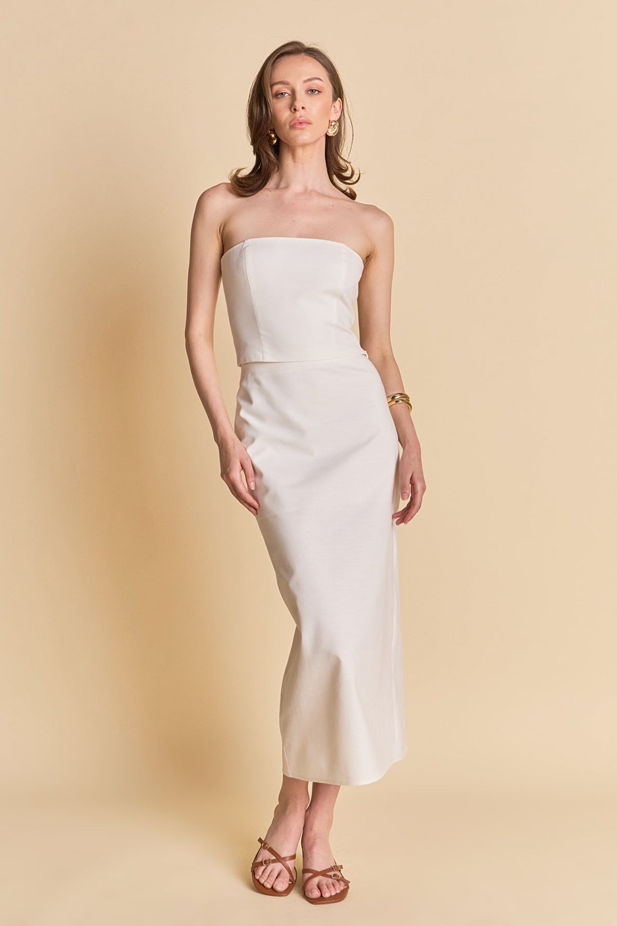 ENDLESS ROSE - Linen Sleeveless Top - TOPS available at Objectrare