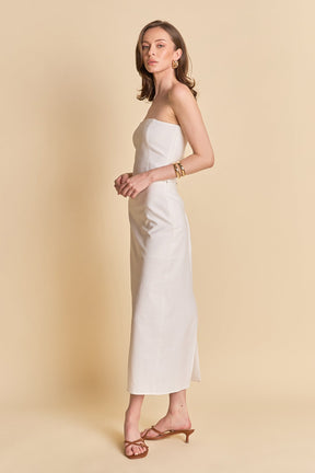 ENDLESS ROSE - Linen Sleeveless Top - TOPS available at Objectrare