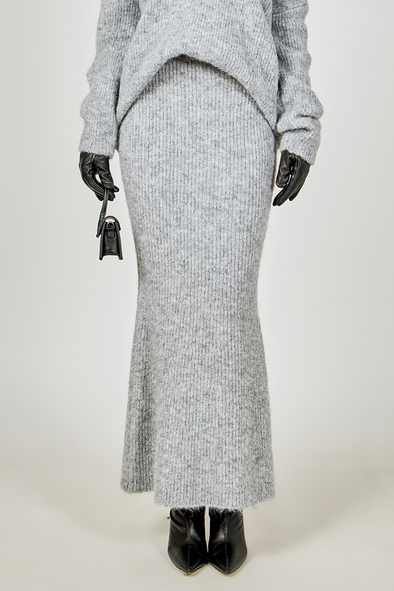 ENDLESS ROSE - Furry V Neck Sweater - SWEATERS & KNITS available at Objectrare