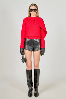 ENDLESS ROSE - Scarf Sweater - SWEATERS & KNITS available at Objectrare