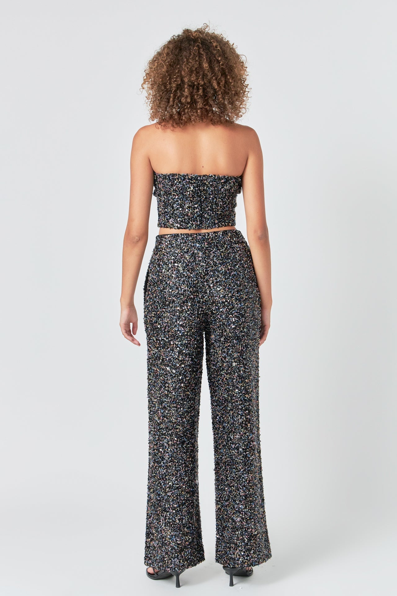 ENDLESS ROSE - Boucle Tweed Pants - PANTS available at Objectrare