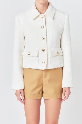 Boucle Tweed Jacket