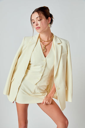 ENDLESS ROSE - Diana Standard 2 Button Blazer - JACKETS available at Objectrare