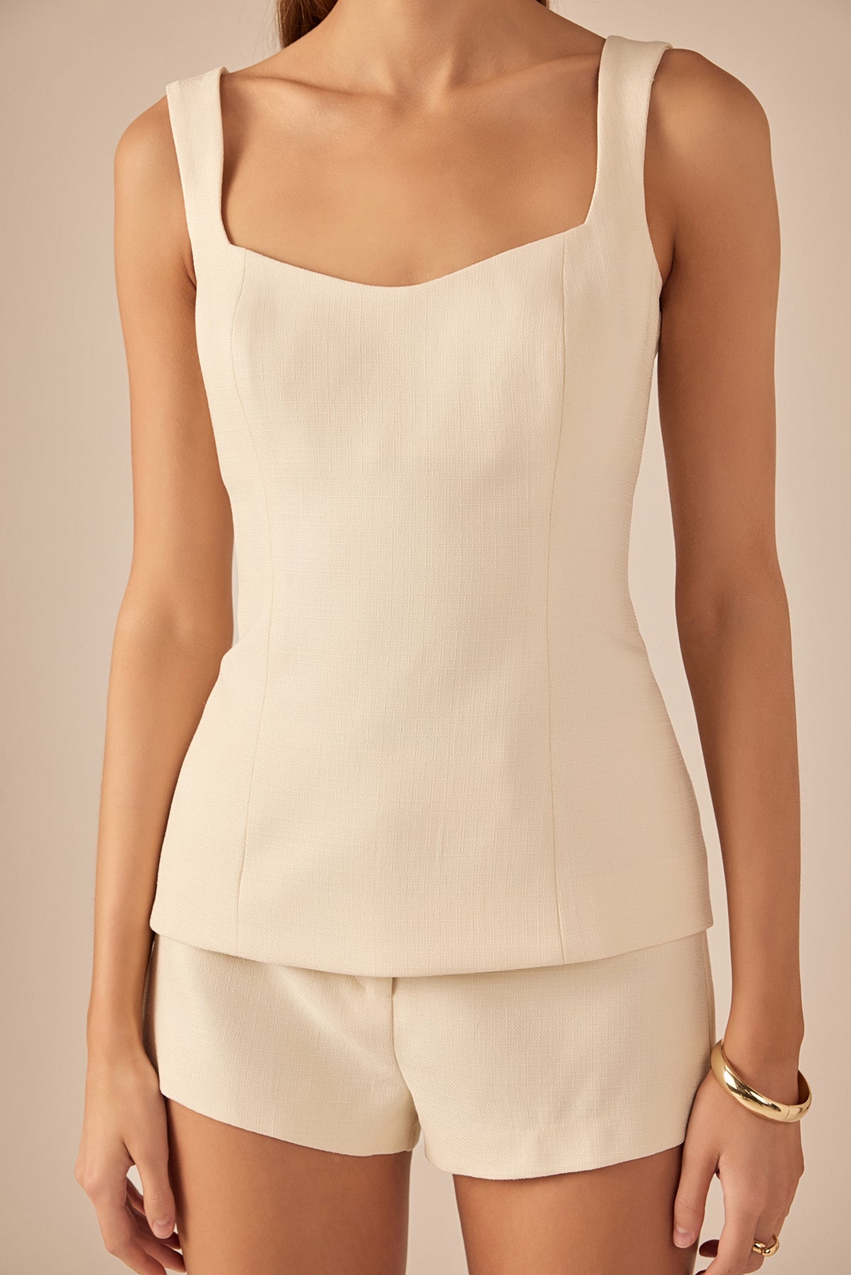 ENDLESS ROSE - Blend Sweetheart Long Top - CAMI TOPS & TANK available at Objectrare