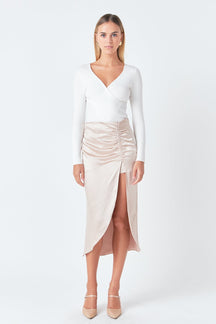 Wrapped Detail Sweater