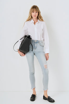 Destroyed Skinny Jeans