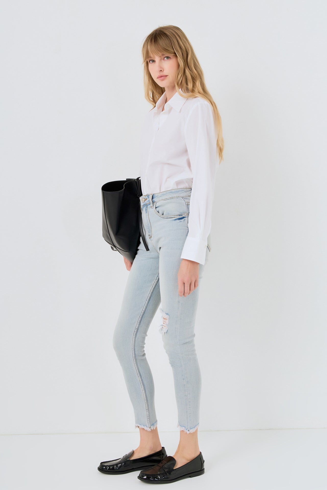 Destroyed Skinny Jeans
