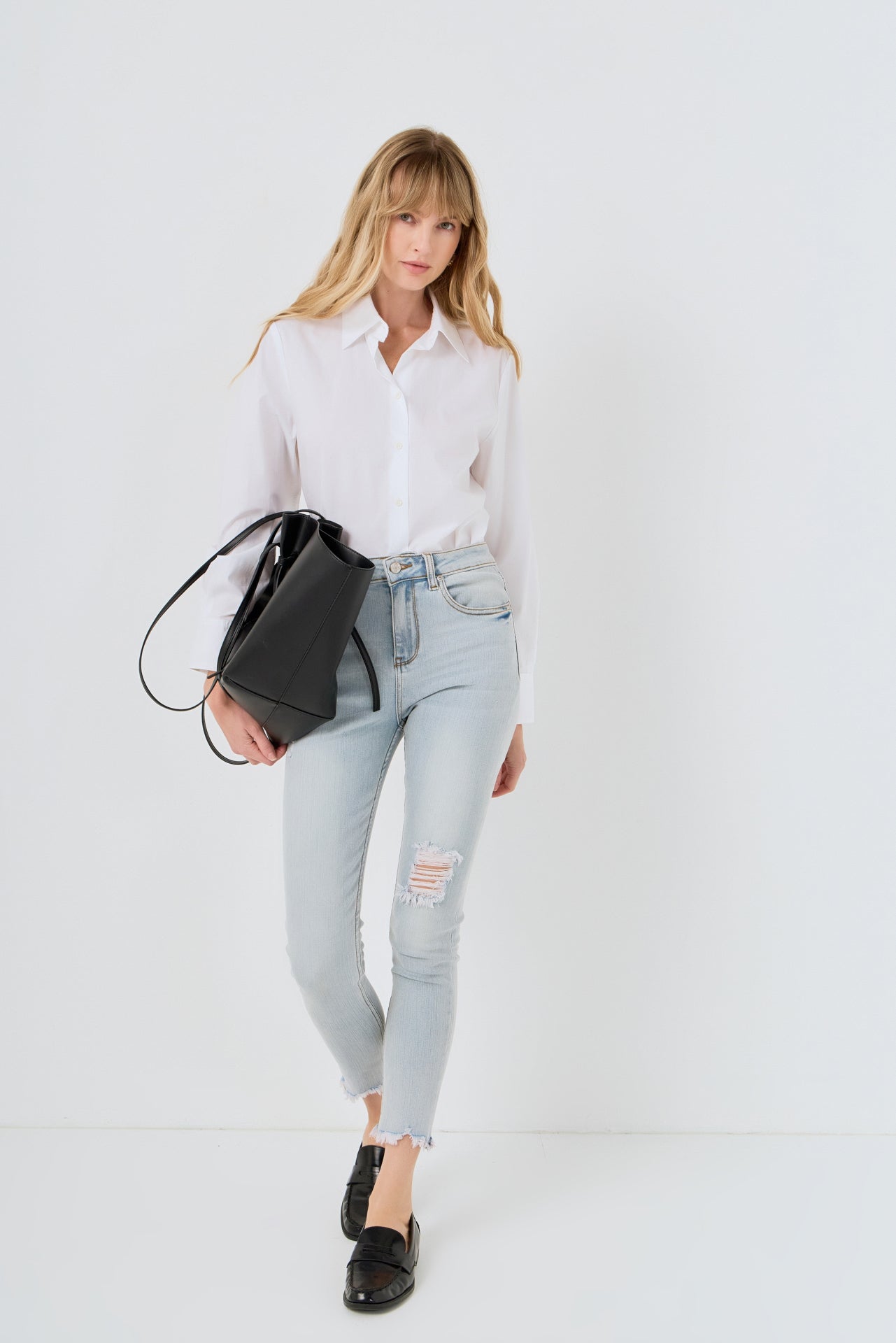 Destroyed Skinny Jeans