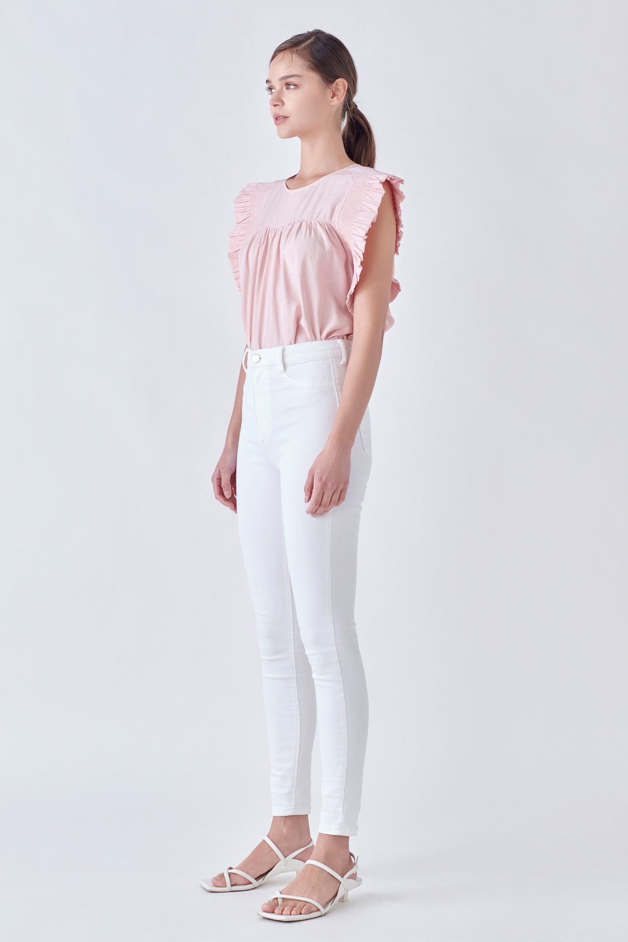 ENGLISH FACTORY - English Factory - Ruffle Detail Top - TOPS available at Objectrare