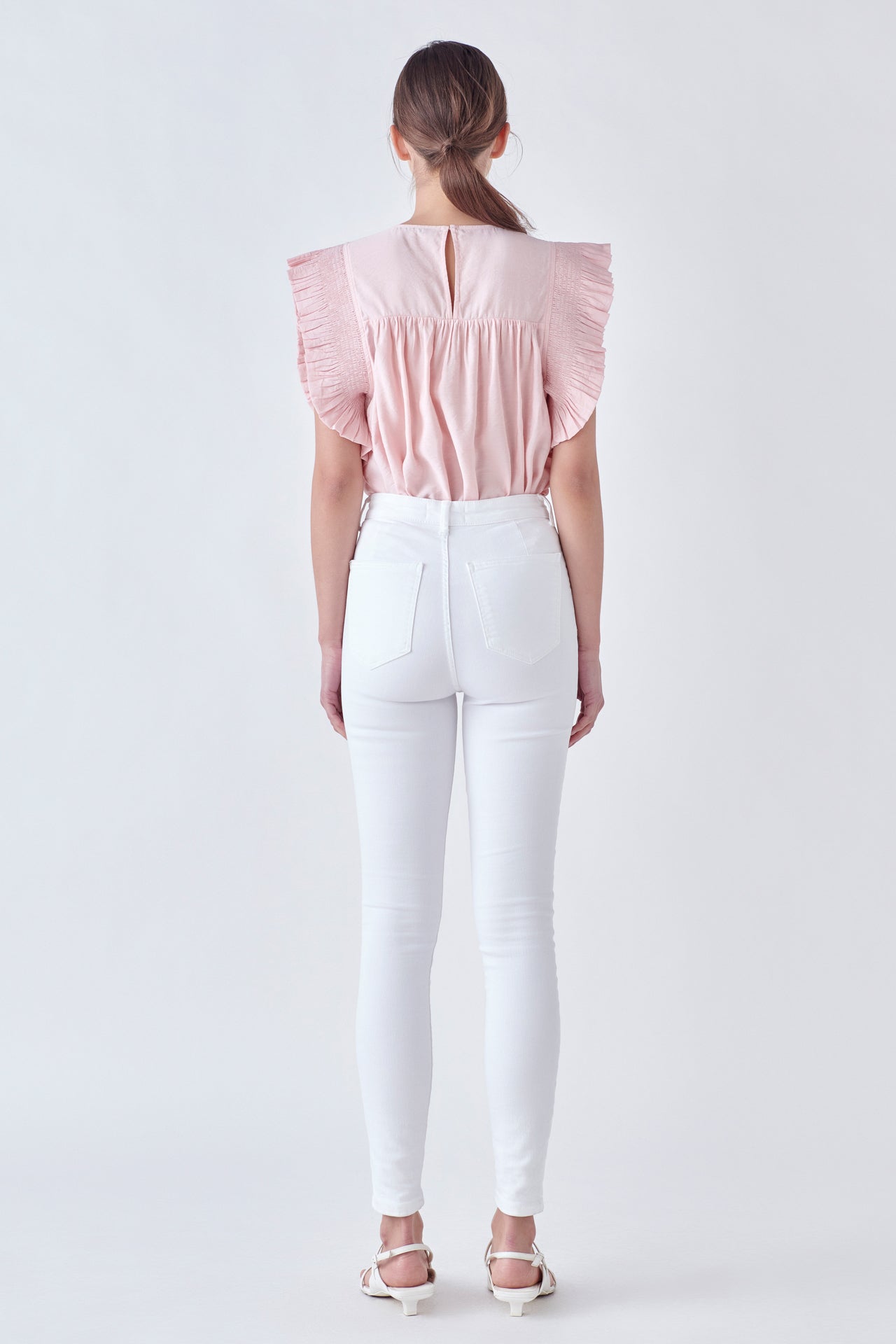 ENGLISH FACTORY - English Factory - Ruffle Detail Top - TOPS available at Objectrare