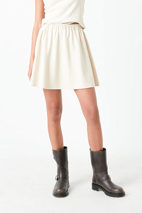 GREY LAB - Knit Mini Skirt - SKIRTS available at Objectrare