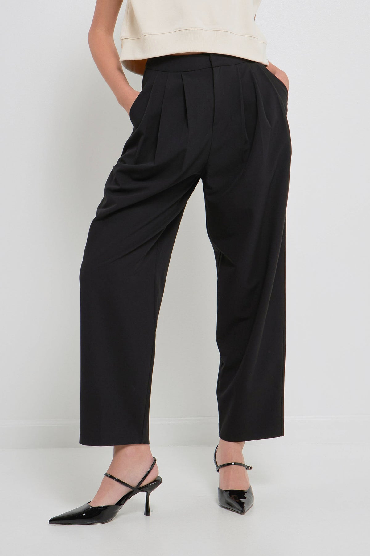 GREY LAB - High Waist Balloon Trousers - PANTS available at Objectrare