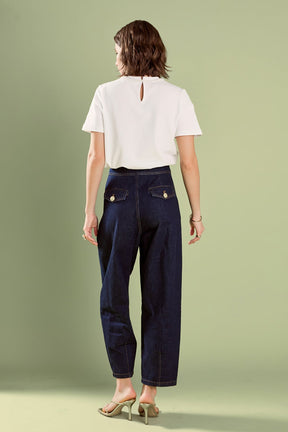 Annabelle Beaded Bow Tee