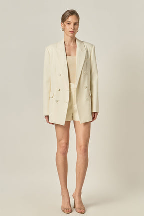 ENGLISH FACTORY - Emmeline Double Breasted Jacket - JACKETS available at Objectrare