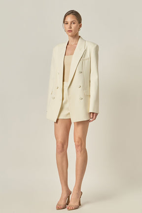 ENGLISH FACTORY - Emmeline Double Breasted Jacket - JACKETS available at Objectrare
