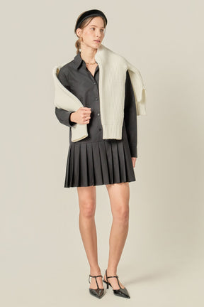 ENGLISH FACTORY - Anne Shirt Dress - DRESSES available at Objectrare