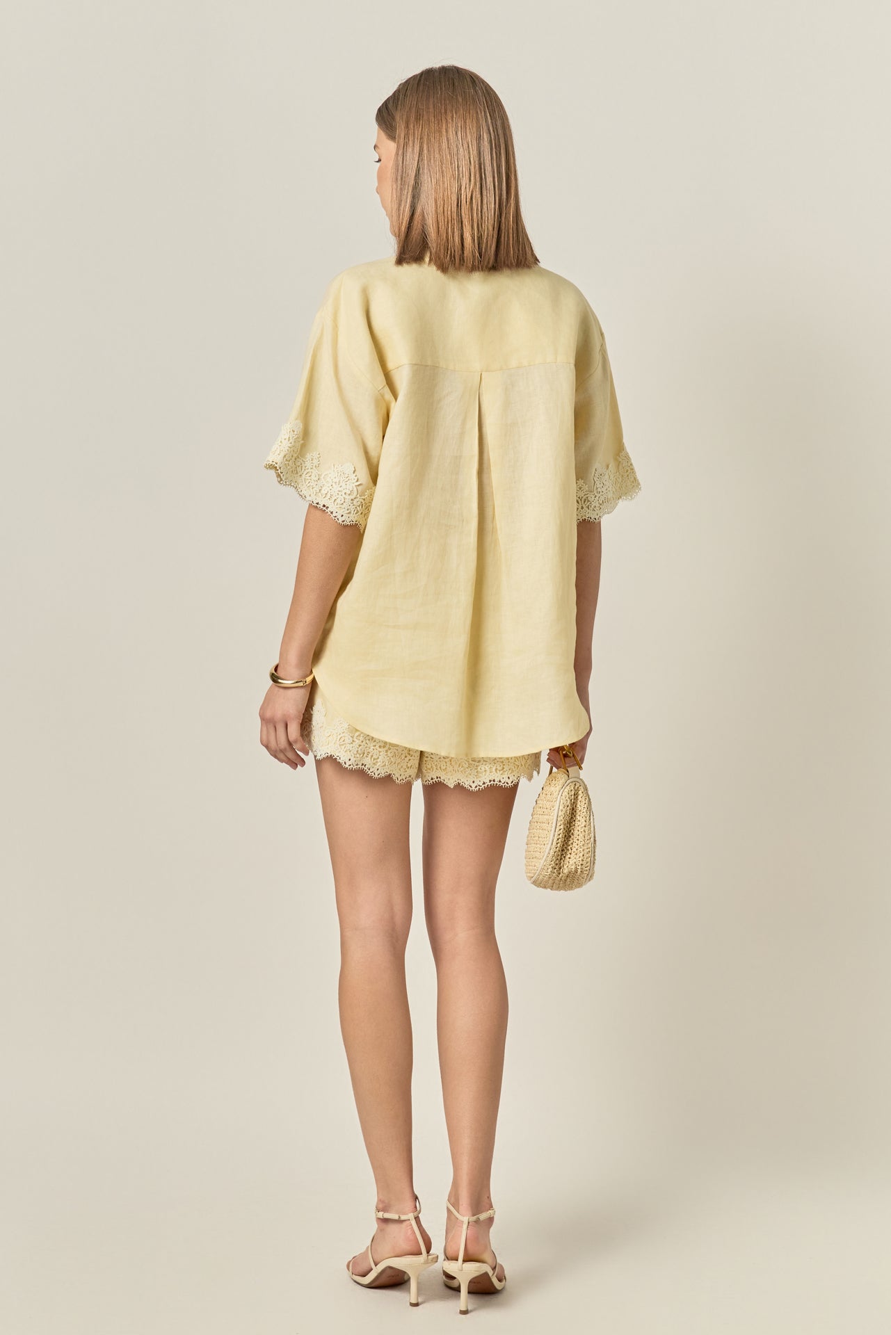 ENGLISH FACTORY - Lace Shorts - SHORTS available at Objectrare