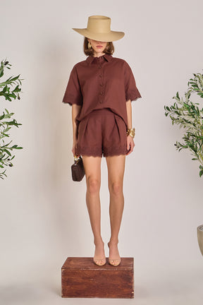 Linen Lace Shirt