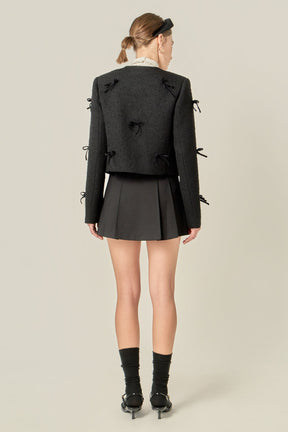 Woven Bow Jacket