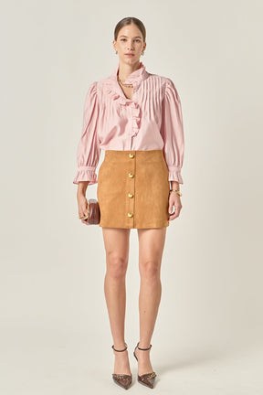 ENGLISH FACTORY - Ruffle Detailed Blouse - TOPS available at Objectrare