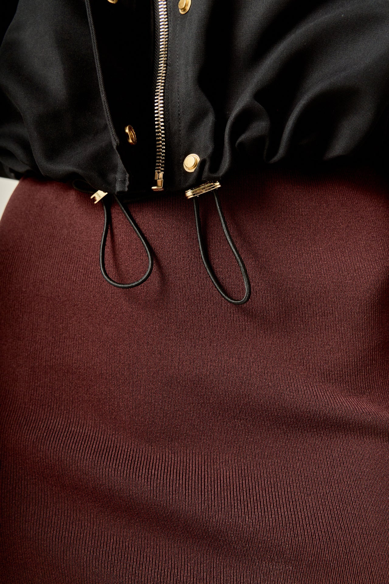 ENGLISH FACTORY - Technical Drawstring Bomber Jacket - JACKETS available at Objectrare