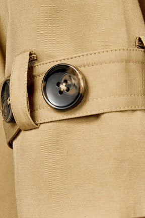 ENDLESS ROSE - High Low Trench Coat - COATS available at Objectrare