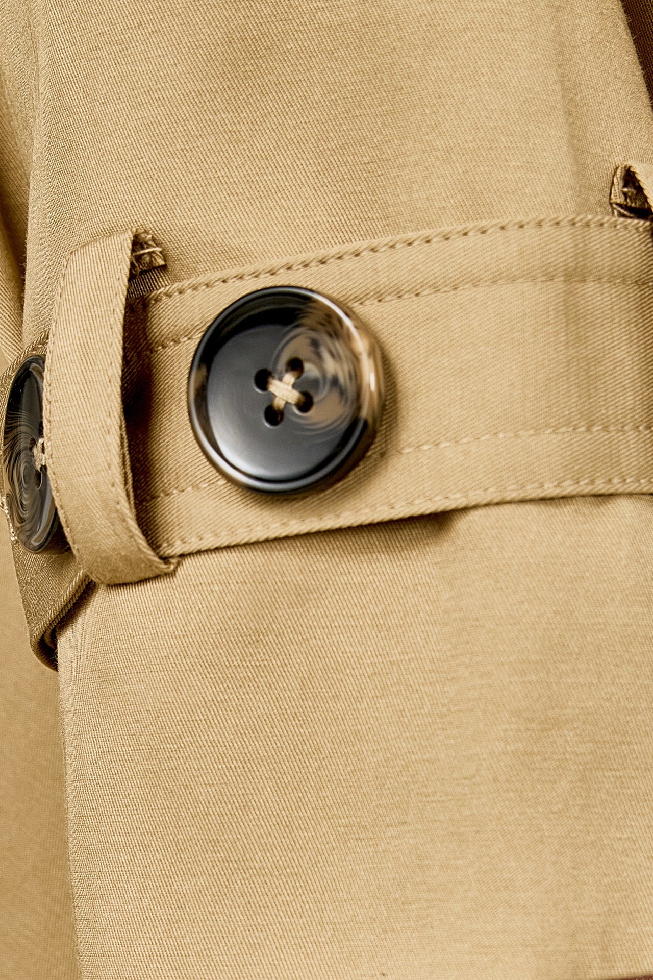 High Low Trench Coat