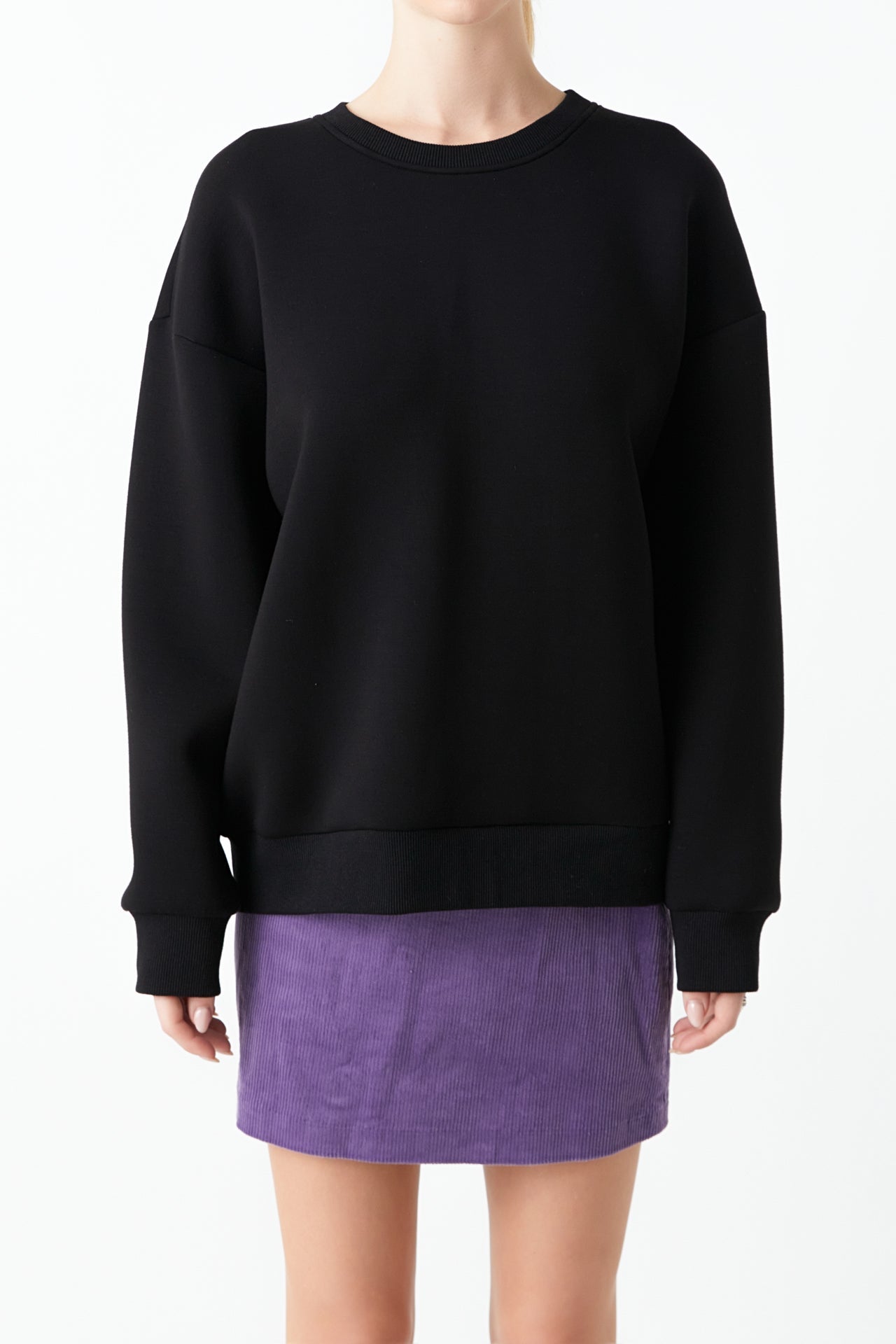 GREY LAB - Crewneck Sweatshirt - HOODIES & SWEATSHIRTS available at Objectrare