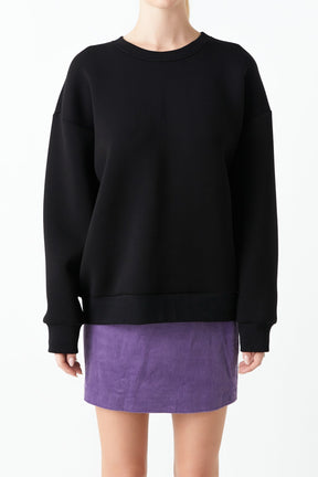 GREY LAB - Crewneck Sweatshirt - HOODIES & SWEATSHIRTS available at Objectrare