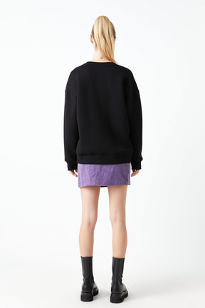 GREY LAB - Crewneck Sweatshirt - HOODIES & SWEATSHIRTS available at Objectrare