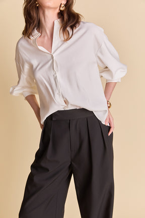 ENGLISH FACTORY - Balloon Sleeve Blouse - SHIRTS & BLOUSES available at Objectrare