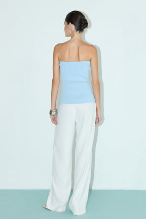MARSY - Tube Top Knitted Top - TOPS available at Objectrare