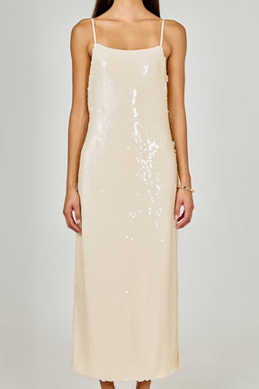 Sequin Slip Dress