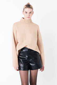 GREY LAB - Turtle Neck Sweater - SWEATERS & KNITS available at Objectrare