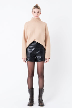 GREY LAB - Turtle Neck Sweater - SWEATERS & KNITS available at Objectrare
