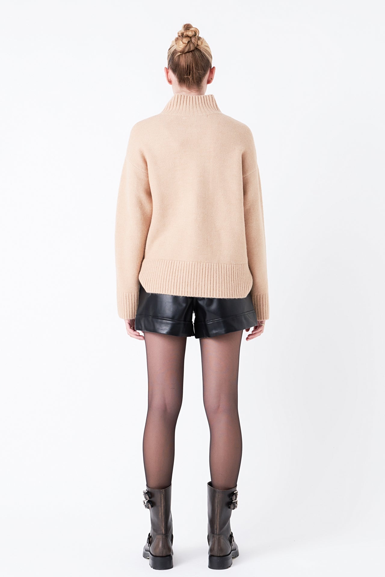 GREY LAB - Turtle Neck Sweater - SWEATERS & KNITS available at Objectrare
