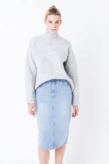 GREY LAB - Turtle Neck Sweater - SWEATERS & KNITS available at Objectrare