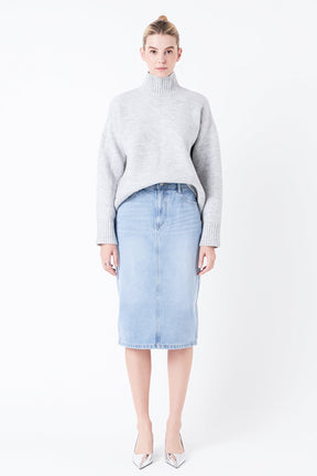 GREY LAB - Turtle Neck Sweater - SWEATERS & KNITS available at Objectrare