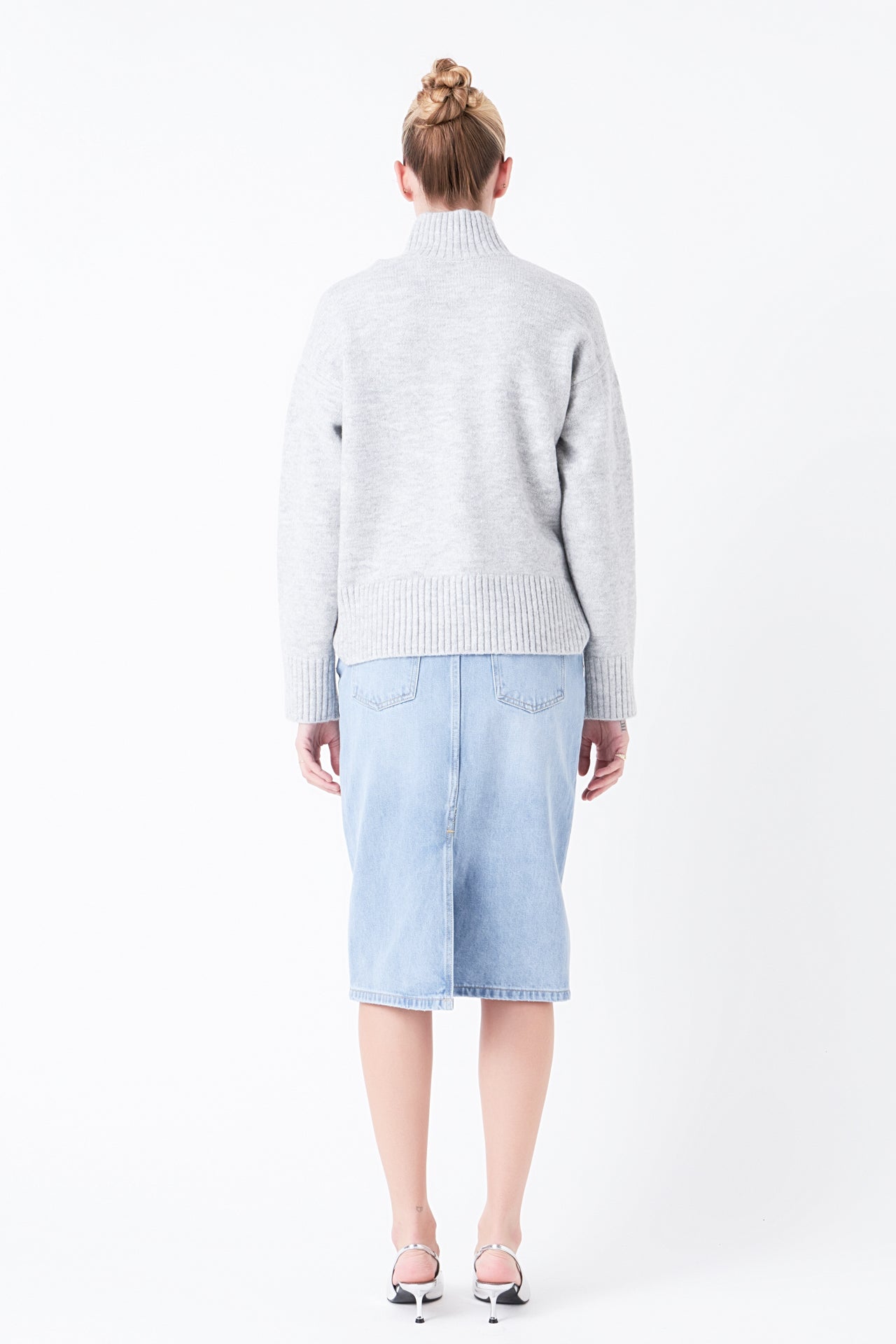 GREY LAB - Turtle Neck Sweater - SWEATERS & KNITS available at Objectrare