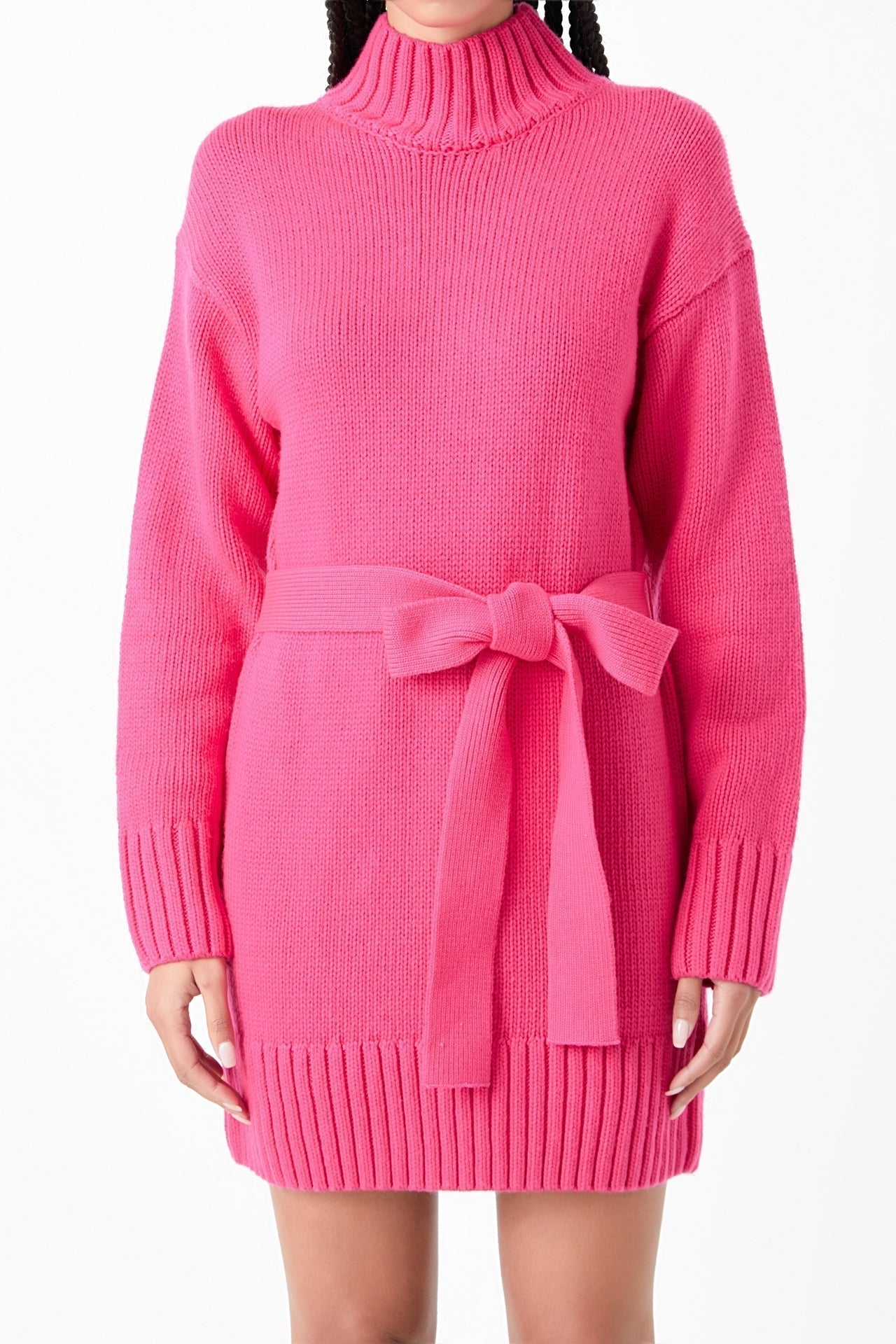 GREY LAB - Turtle Neck Dress - DRESSES available at Objectrare